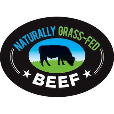 Grass-fed Flat Sticker Beef Meat Shape Stock Vector (Royalty Free)  2049988409