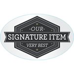 Signature Item / Our Very Best Label