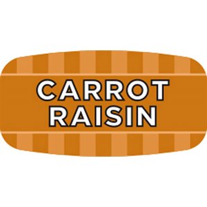 Carrot Raisin Label