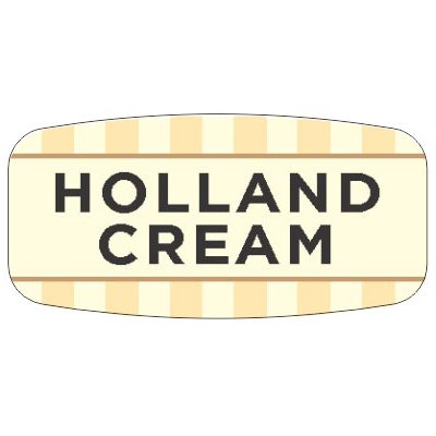 Holland Cream Label