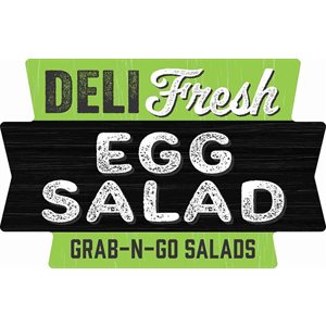 Deli Fresh Egg Salad (Grab n Go) Label