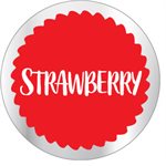 Strawberry Flavor Label