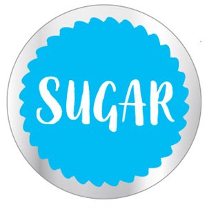 Sugar Flavor Label