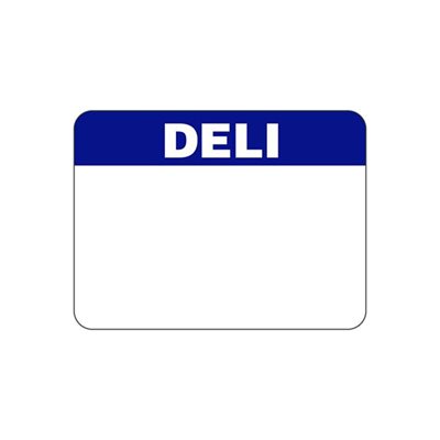 Deli (write on) Label