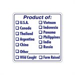 Product of: U.S.A. Canada .... Label