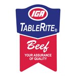 IGA TableRite Beef Label