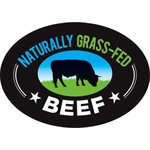Naturally Grass-Fed Beef Label