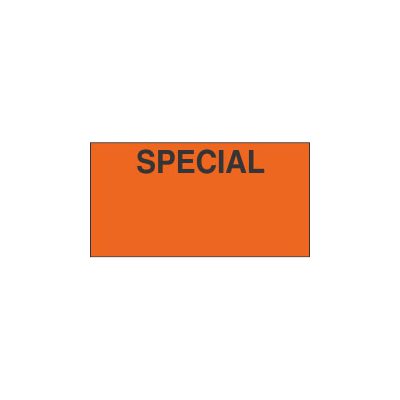 Monarch Paxar 1110 1107 1105 Fluorescent Red Labels 16