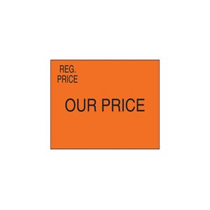 Monarch 1115 Series Reg. Price Our Price Label