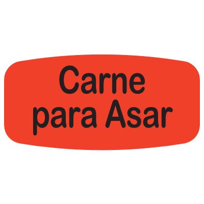 Carne para Asar Label Carne para Asar Label