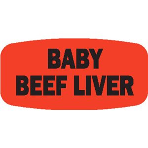 Baby Beef Liver Label