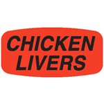 Chicken Livers Label