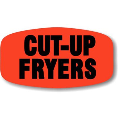Cut Up Fryers Label Cut Up Fryers Label