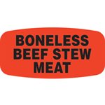 Boneless Beef Stew Meat Label