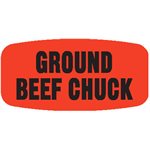 Ground Beef Chuck Label