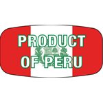 Product of Peru Label
