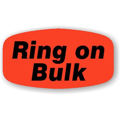 Ring on Bulk Label