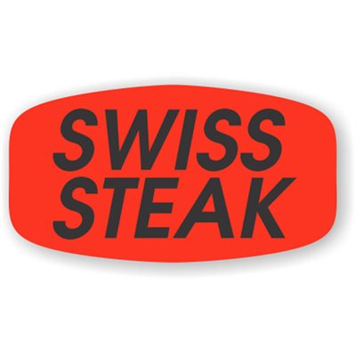 Swiss Steak Label