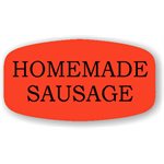 Homemade Sausage Label