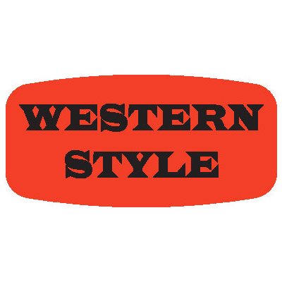 Western Style Label Western Style Label