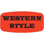 Western Style Label