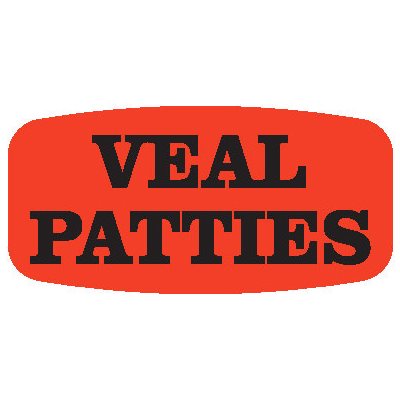 Veal Patties Label Veal Patties Label