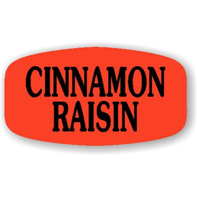 Cinnamon Raisin Label