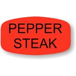 Pepper Steak Label