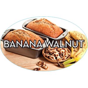 Banana Walnut Label