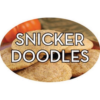 Snicker Doodles Label