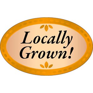 Locally Grown! Label