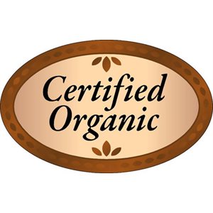Certified Organic Label