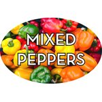 Mixed Peppers Label
