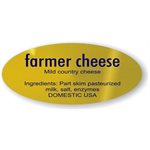 Farmer Cheese w / ing Label