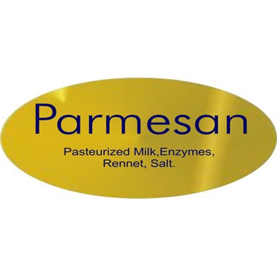 Parmesan w / ing Label