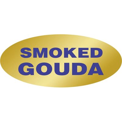 Smoked Gouda Label