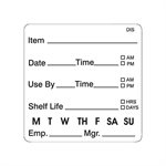 Shelf Life / Item_Date_Use By Label
