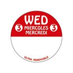 Wed 3 Miercoles MercRedi Label