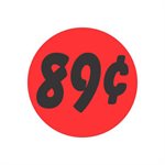 89¢ Bullseye Label