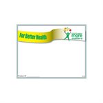 Sign Card 5.5 X 7 5 For Better Health